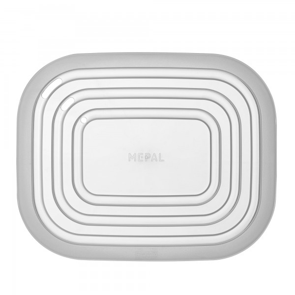 Mepal Cirqula Mikrowellen-Abdeckung, rechteckig, transparent bei