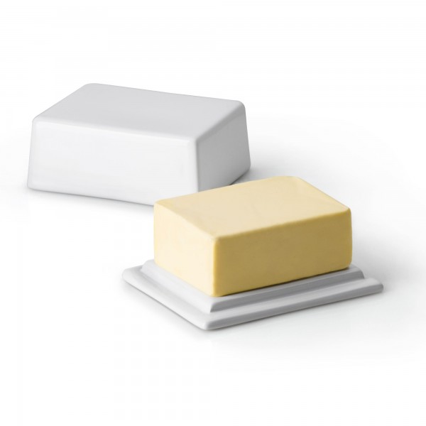 Tischdekoration | Butterdosen & TRINKEN Keramik | für Butterdose Eierbecher | | 1a-Neuware weiß Stücke & g CONTINENTA 250 ESSEN
