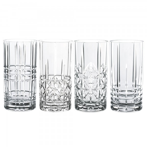 NACHTMANN Serie Highland Longdrink-Set 4 Gläser Inhalt 445 ml  Longdrinkgläser | Longdrinkgläser & Becher | Gläser | ESSEN & TRINKEN |  1a-Neuware