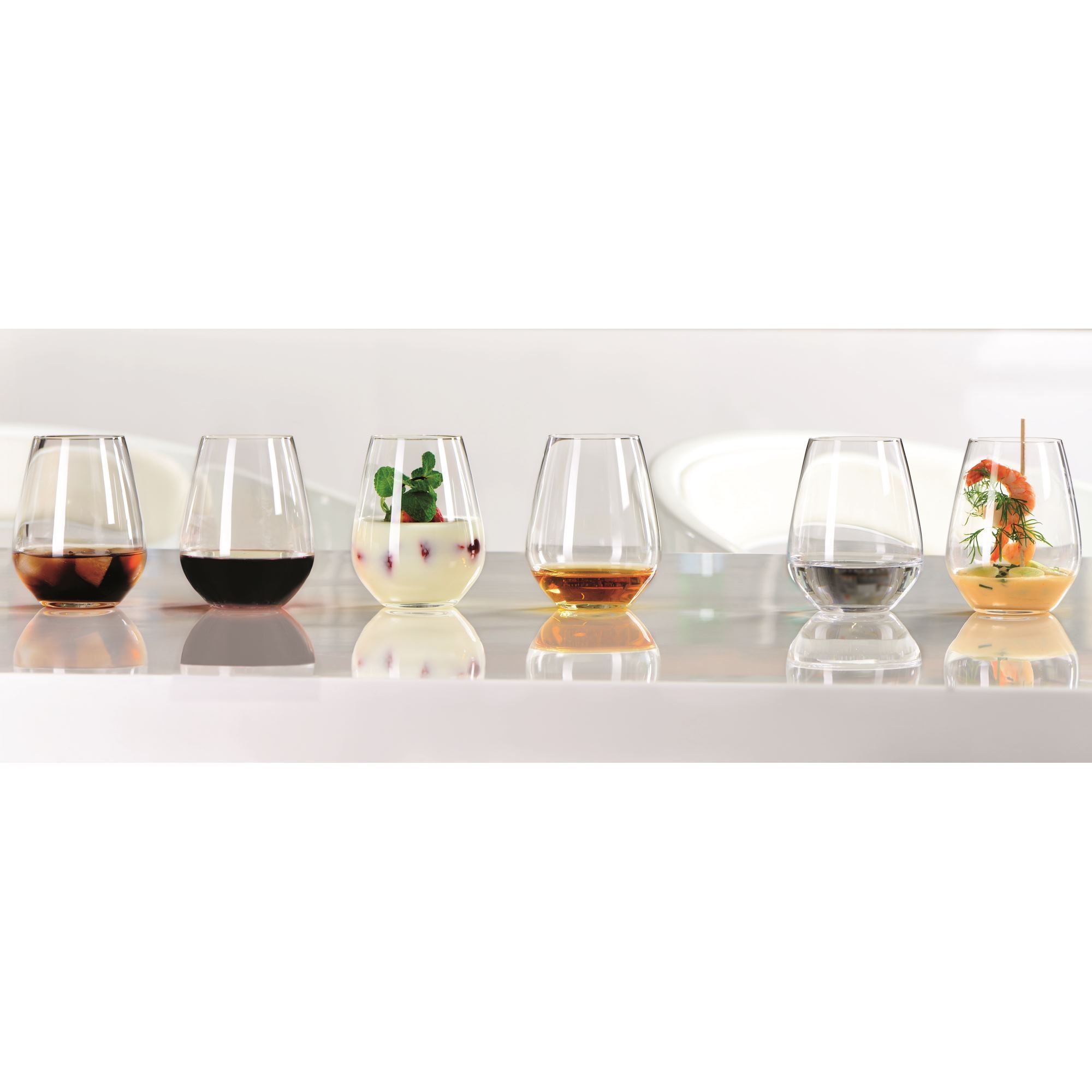 SPIEGELAU Authentis Casual 6er-Set Tumbler Gläser | TRINKEN 1a-Neuware ESSEN Universalgläser | 460 | ml & | Whiskygläser
